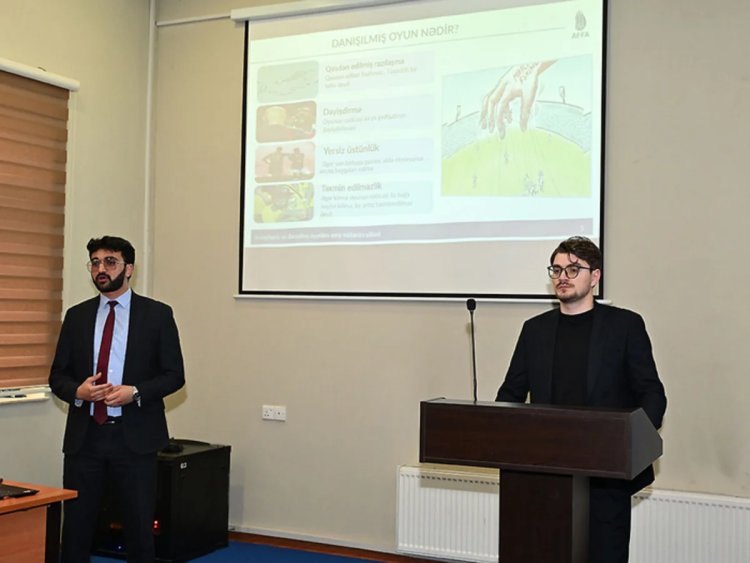 Danışılmış oyunlara qarşı növbəti maarifləndirici sessiya oldu