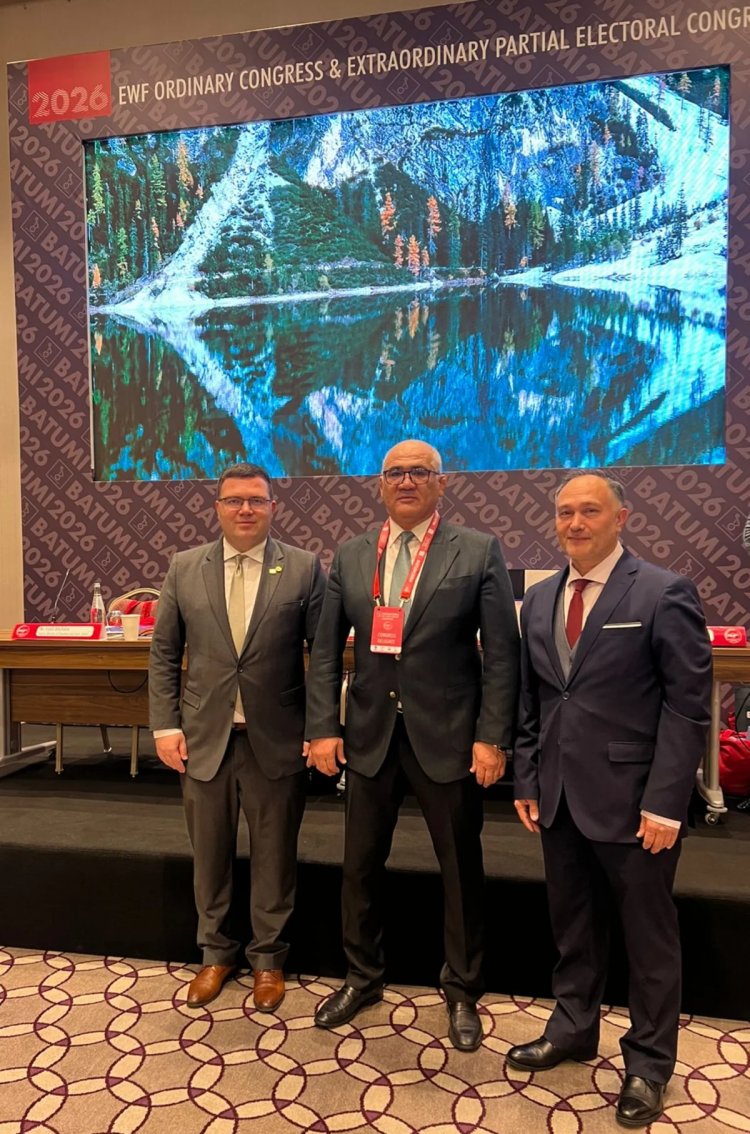 Firdovsi Umudov EWF-nin Batumidə keçirilən konqresində