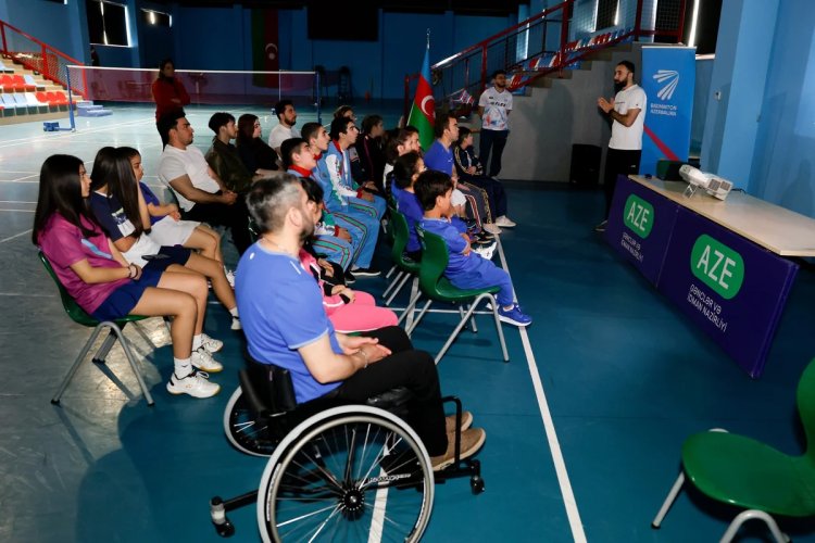 Bakı Badminton Klubunda "Parabadminton Günü"