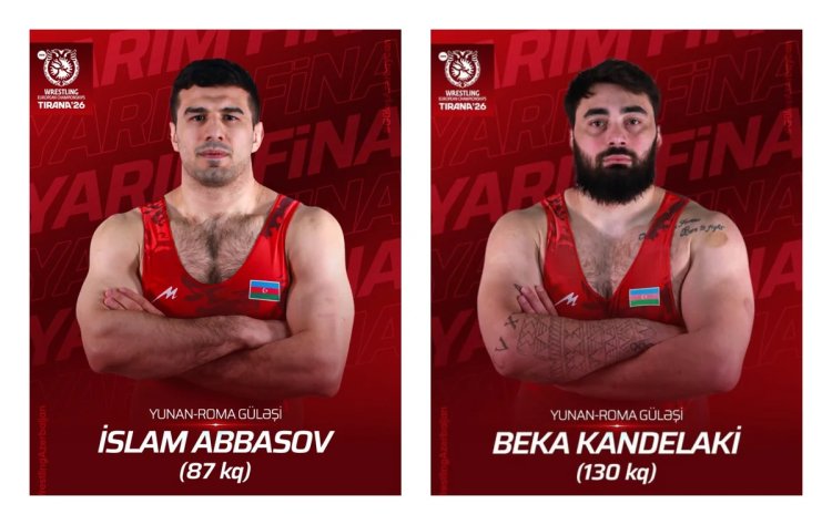  Yığmamızın iki üzvü Avropa çempionatında yarımfinala çıxdı