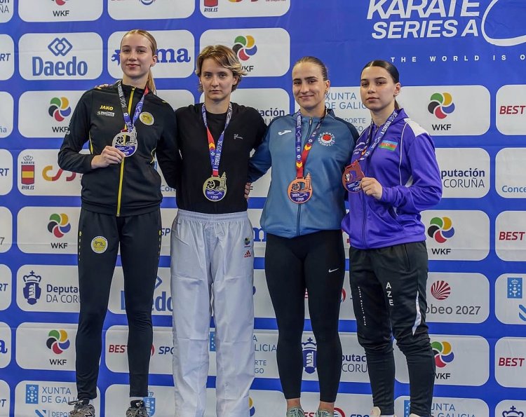  Gülay Orucova İspaniyada A Seriyasında bürünc medal qazandı