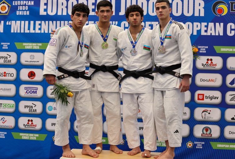  Azərbaycan milli komandası Avropa Kubokunda 1-ci yeri tutdu