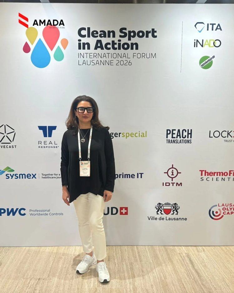  AMADA-nın icraçı direktoru İsveçrədə beynəlxalq foruma qatılıb