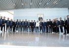 Rövşən Nəcəf çempion olan komandanın üzvləri ilə görüşdü