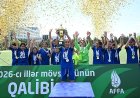 Qızlar Liqasında mövsümün qalibi və medalçıları mükafatlandırıldı  