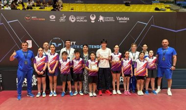   Azərbaycanın stolüstü tennisçiləri Daşkənddə üç medal qazandılar