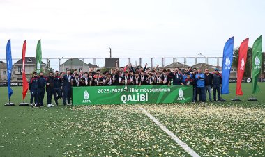 "Sabah"ın daha bir komandası Azərbaycan çempionu oldu - FOTO