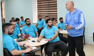 UEFA-nın C kateqoriyalı məşqçi kursunun I mərhələsi başa çatdı