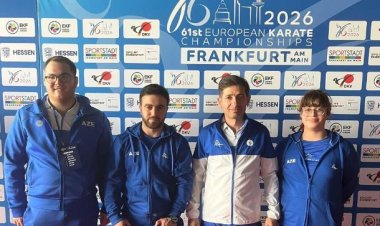  Parakarateçilərimiz Avropa çempionatına iki medalla başladı