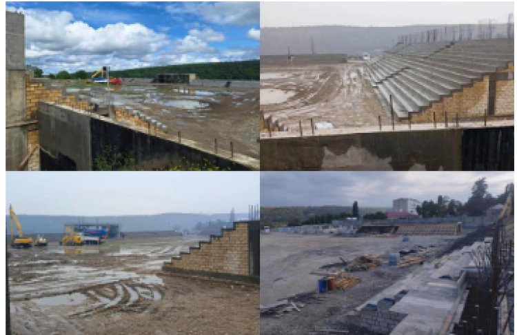  10 ildir təmiri yarımçıq qalan bölgə stadionundan VİDEOREPORTAJ