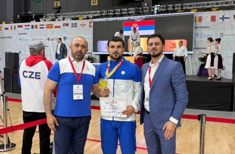 Azərbaycan millisinin üzvü Avropa çempionu adını qazandı
