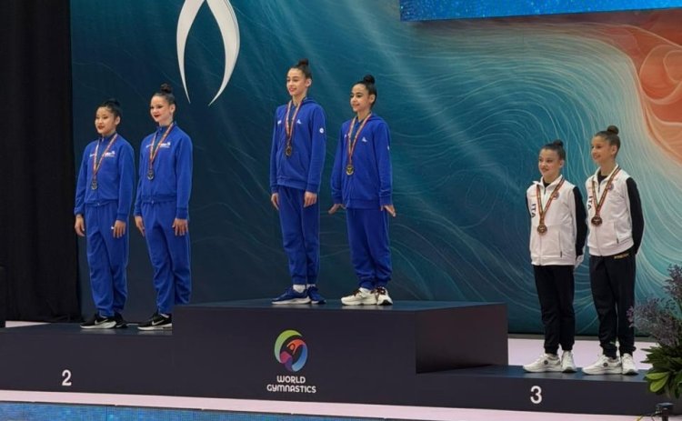   Gimnastlarımız Portuqaliyada ABŞ və İtaliya komandalarını üstələdilər