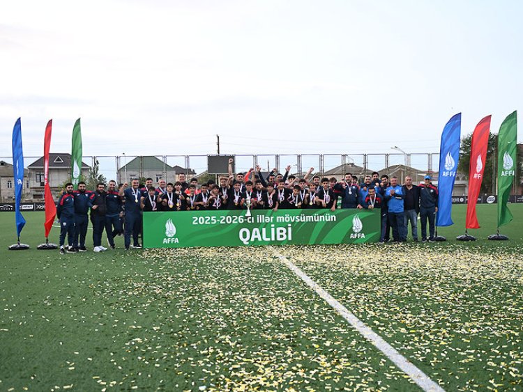 "Sabah"ın daha bir komandası Azərbaycan çempionu oldu - FOTO