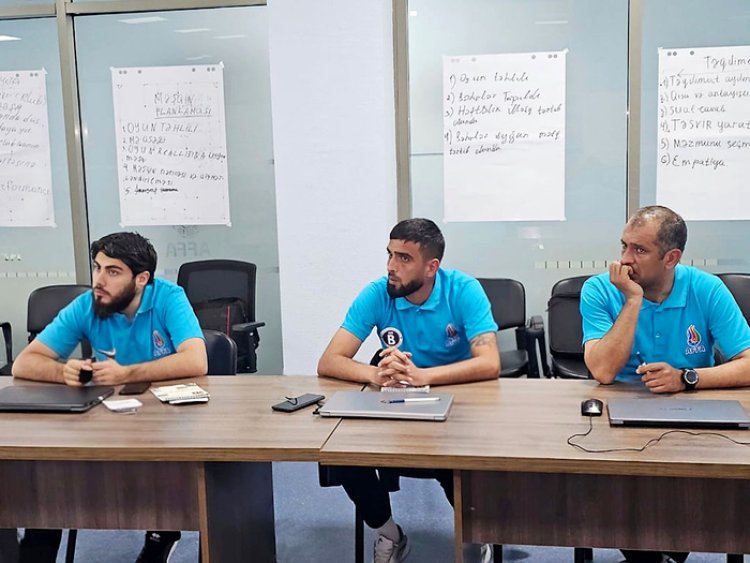 UEFA B kateqoriyalı məşqçi kursunun II mərhələsi keçirildi