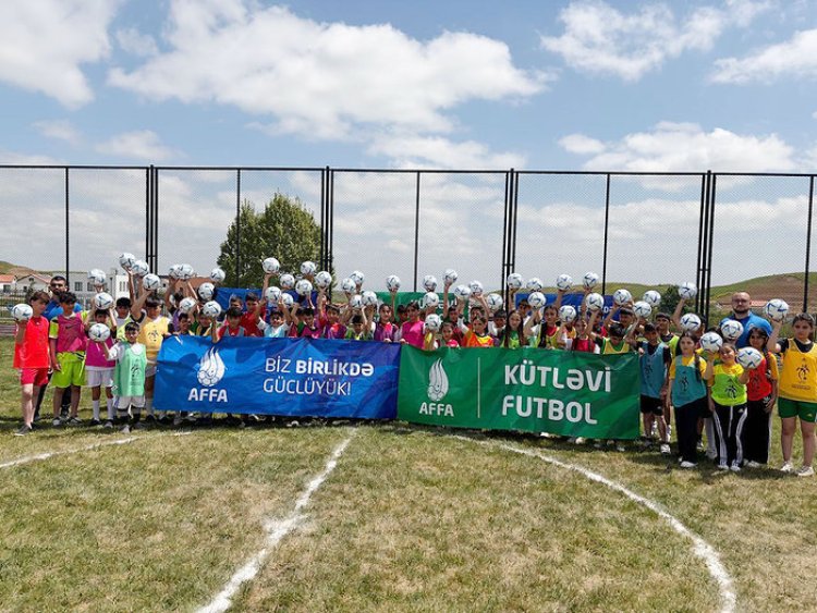   Cəbrayılda futbol festivalı keçirildi