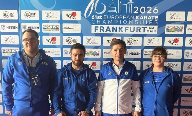  Parakarateçilərimiz Avropa çempionatına iki medalla başladı