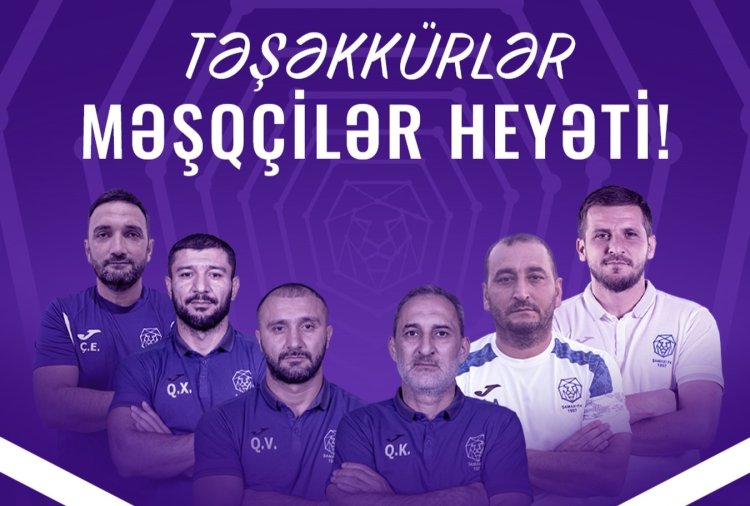 "Şamaxı" məşqçiləri ilə vidalaşdı