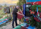 Qurban Qurbanov Allahverdi Bağırovun məzarını ziyarət etdi
