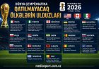 Dünya çempionatına vəsiqə qazanmayan ölkələrin ulduzları
