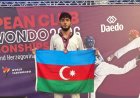   Daha bir idmançımız Sarayevoda keçirilən yarışda medal qazandı