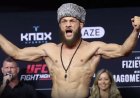 Fiziyev Bakıda keçirilən UFC-nin əsas döyüşündə qalib gəldi