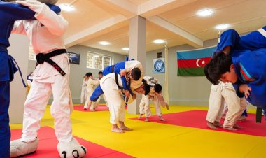 Mərdəkan və Qala qəsəbələrində yeni cüdo zalları istifadəyə verildi