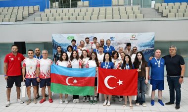 "Üzgüçülük hamı üçün" layihəsinin qalibləri mükafatlandırıldı - FOTO