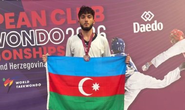   Daha bir idmançımız Sarayevoda keçirilən yarışda medal qazandı