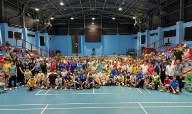   Respublika İdman Olimpiadası: Badminton yarışları başlandı