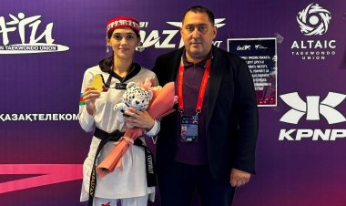 Minayə Əkbərova Qazaxıstanda bu dəfə qızıl medal qazandı