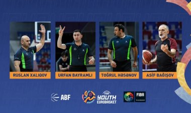   Hakimlərimiz Avropa çempionatları oyunlarına təyinat aldılar