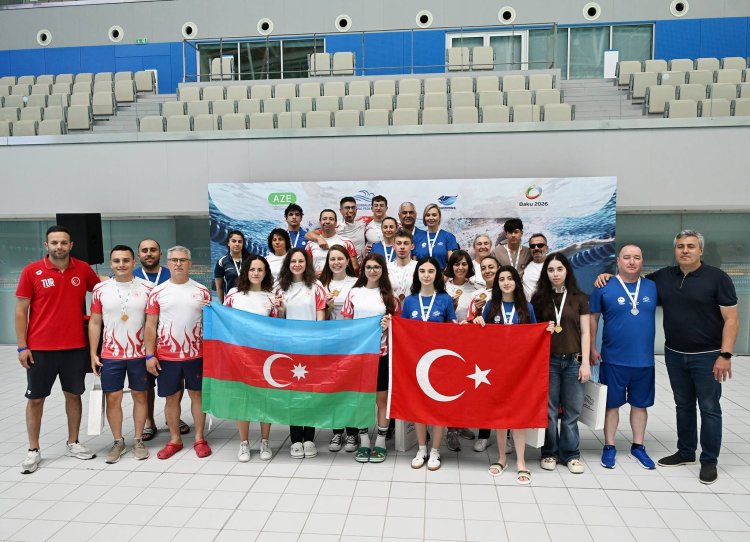 "Üzgüçülük hamı üçün" layihəsinin qalibləri mükafatlandırıldı - FOTO