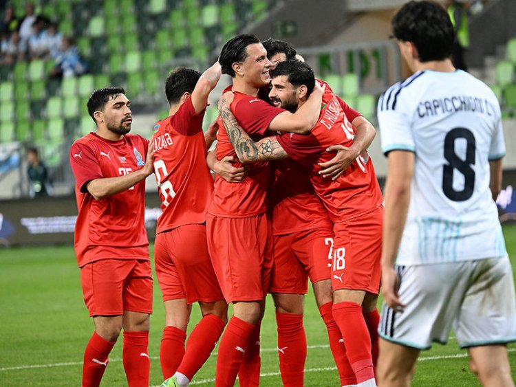 Azərbaycan yığması San Marino futbolçularını məğlub etdi