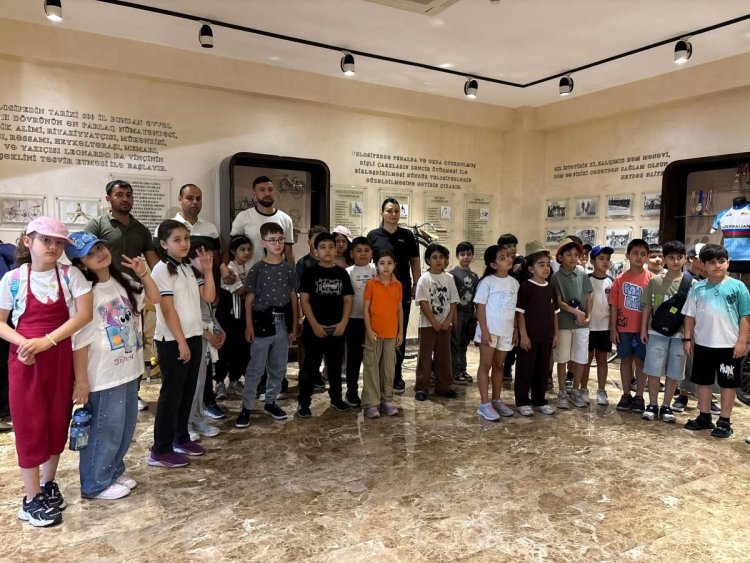 Şagirdlər üçün Respublika Velotrekində infotur təşkil edilib