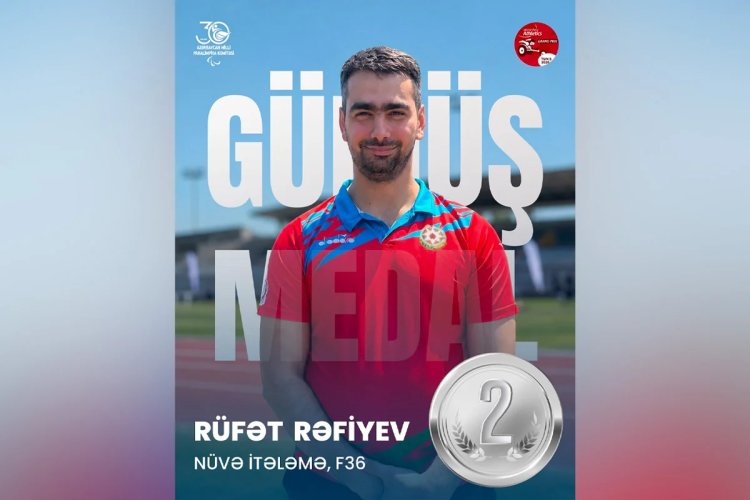  Rüfətdən Tunisdə gümüş medal