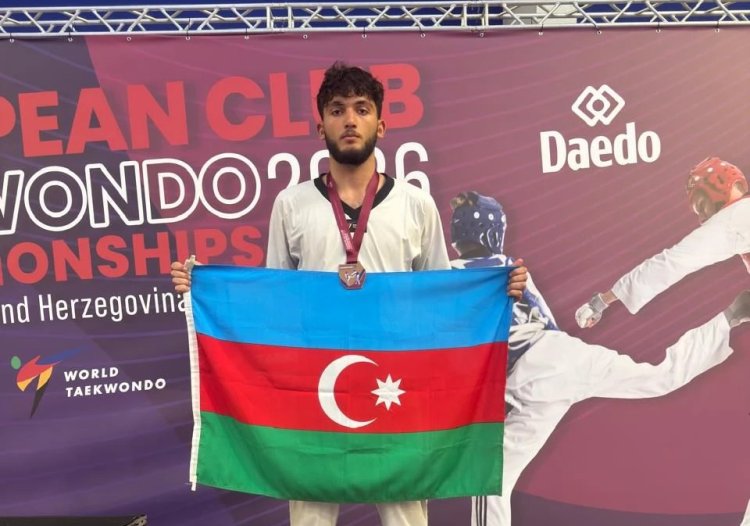   Daha bir idmançımız Sarayevoda keçirilən yarışda medal qazandı