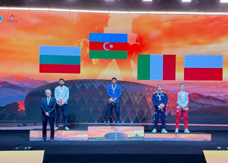 Millimizin üzvü Çində Dünya Kubokunda qızıl medal qazandı