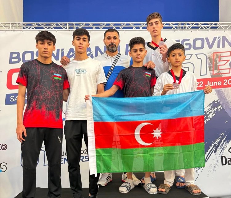   "Bosnia Open": İdmançılarımızdan 1 qızıl, 2 gümüş, 4 bürünc medal
