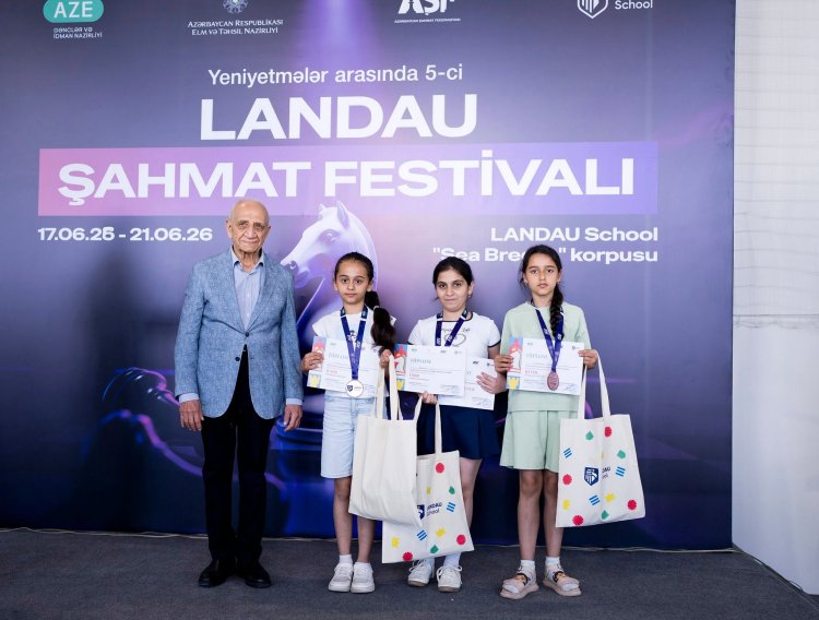 Şahmat festivalı başa çatdı - FOTO