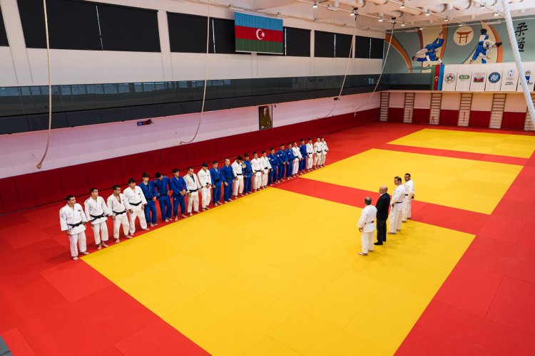 Avropa çempionatına qatılacaq yığma üzvləri ilə görüş keçirildi