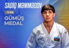  Cüdoçularımız daha iki medal qazandılar - Avropa  çempionatı