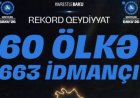  Bakıdakı dünya çempionatında rekord sayda iştirakçı olacaq