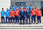 Cahangi Fərəcullayev B Liqasının qalibi olan milli üzvlərilə görüşdü 