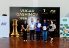 “Vugar Gashimov Open 2026” beynəlxalq şahmat turniri keçirildi
