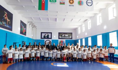   Mingəçevirdə yeni güləş zalı