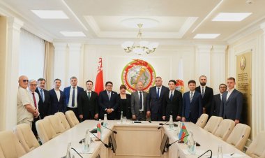 Azərbaycan idman nümayəndə heyəti Belarusda işgüzar səfərdə