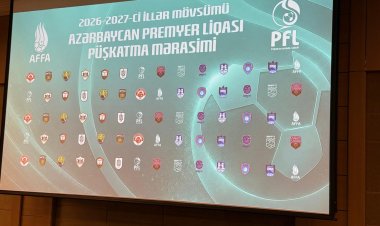 Azərbaycan Premyer Liqasında yeni mövsümün püşkü atılır