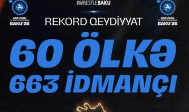  Bakıdakı dünya çempionatında rekord sayda iştirakçı olacaq