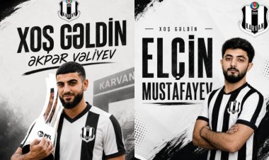  "Karvan-Yevlax"dan 2 yeni transfer