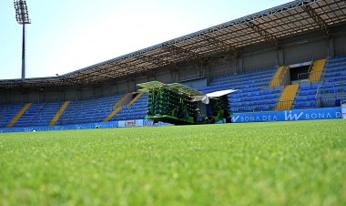 Bu stadionun ot örtüyü beynəlxalq standartlara uyğunlaşdırılır - FOTO